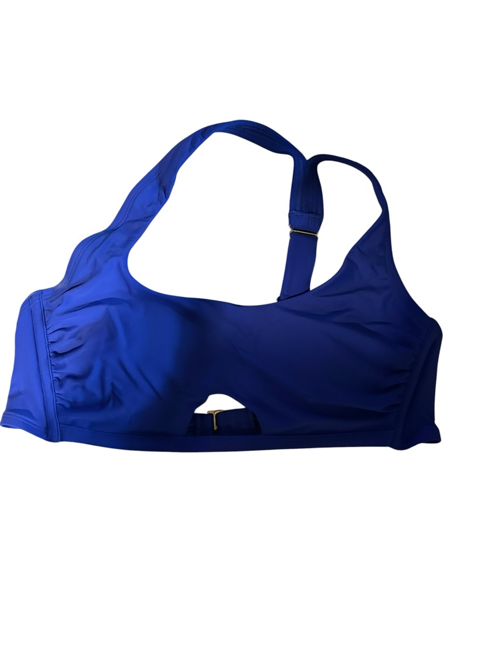 wild fable Royal Blue Scoop-Back Swim Top